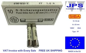 Dilog 9083P Tester Ersatz Sicherung SIBA 70 172 40 1,6A FF1,6A JPSF088 2 Stück - Bild 1 von 3