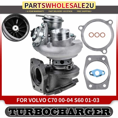 Turbocompresor para Volvo C70 1999-2002 S60 2001-2002 S70 V70 TD04HL-13T-8 Foto 1 de 4