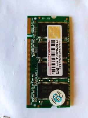 RAM module "Transcend" 512MB DDR400 PC-3200 SODIMM 200 pin - Image 1 of 2