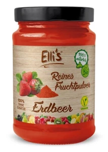 Fruchtpulver Erdbeere  - natürliches Fruchtpulver aus der reinen Frucht - Bild 1 von 2
