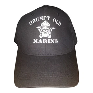 USMC Cap Trucker Hat "Grumpy Old Marine" Dad Cap Funny Adjustable  - Picture 1 of 5