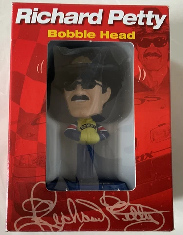 RICHARD PETTY #43 NASCAR BOBBLE HEAD Pop-Secret North Carolina Speedway New Cover