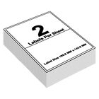 A4 Sheets White Address Sticky Shipping Labels A4 Stickers Printer Self Adhesive