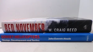 Soviet Submarine & Helicopter 2 Book Lot - Red November - Soviet Helicopters - Imagen 1 de 10