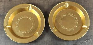 Bank Promo Mini 3½" Wide Tin Ashtray- Kanawha City Savings & Loan - Picture 1 of 6