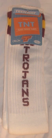 TNT USC TROJANS KNEE HIGH SOCKS NEW Cover