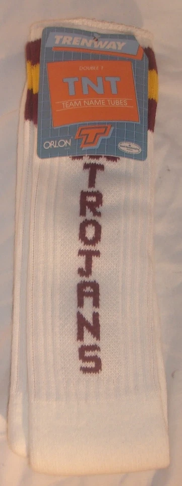 TNT USC TROJANS KNEE HIGH SOCKS NEW  - Image 1 of 2