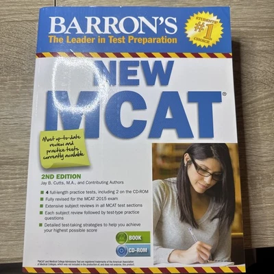 BARRON’S New MCAT 2nd Edition Test Prep - Image 1 of 3
