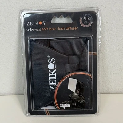 Zeikos Universal Soft Box Flash Diffuser NIP - Image 1 of 3