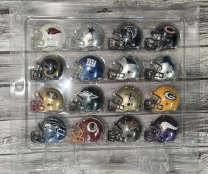 NFL Logo Football Mini Helmets - Pack of 16 - Picture 1 of 4