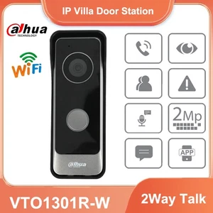 Dahua VTO1301R-W WIFI HD Villa Door Station IP65 Two Way Audio Video Doorbell - Picture 1 of 7
