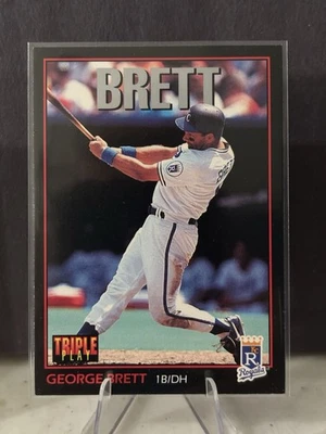 1993 Triple Play - George Brett #214 - Image 1 of 2