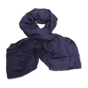 M1336 PASHMINA DONNA ELISABETTA FRANCHI WOMAN SCARF 140X140 CM BLUE - Picture 1 of 4