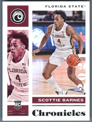 Scottie Barnes #7 Panini 2021 Panini Chronicles Draft Picks Florida State - Image 1 of 2