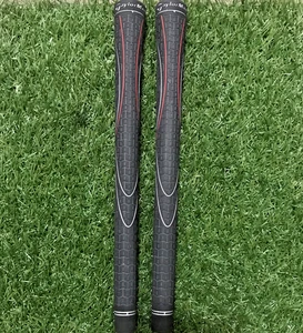 Set of 2 TaylorMade Golf Grip .60 Ribbed Standard Size - Black - Picture 1 of 7