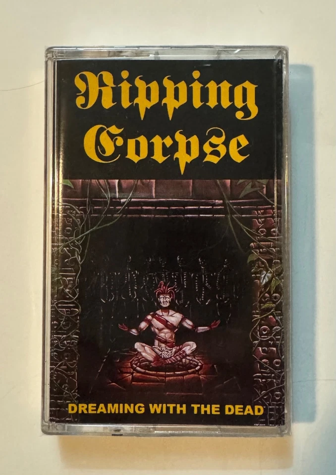 Ripping Corpse Dreaming With The Dead Death Metal Cassette 2025 Mega Therion New - Image 1 of 4