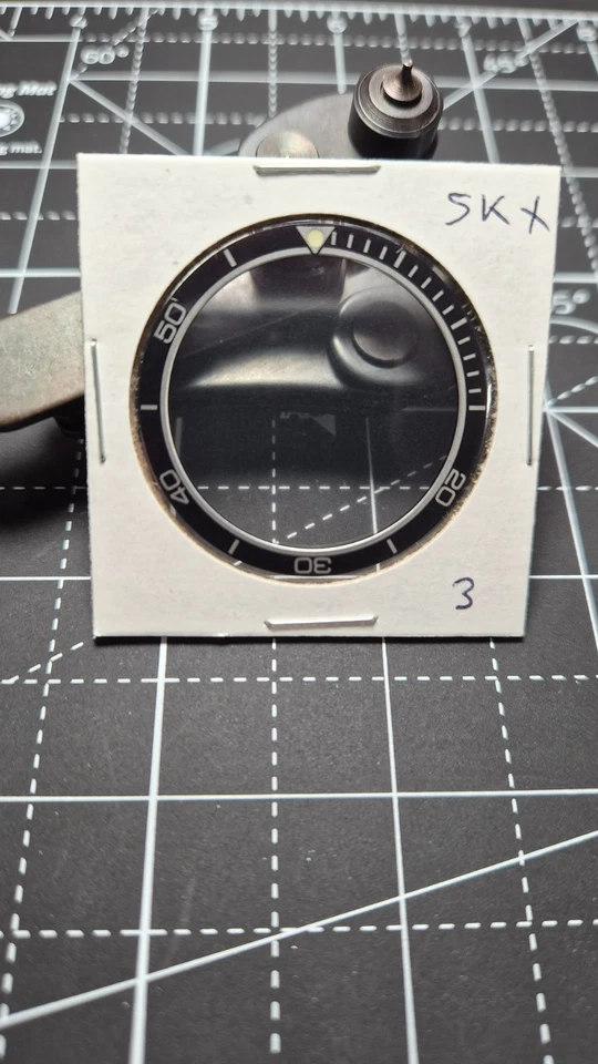 Namoki SKX007/SRPD Aluminum Bezel Insert: PO Style Black - Image 1 of 1