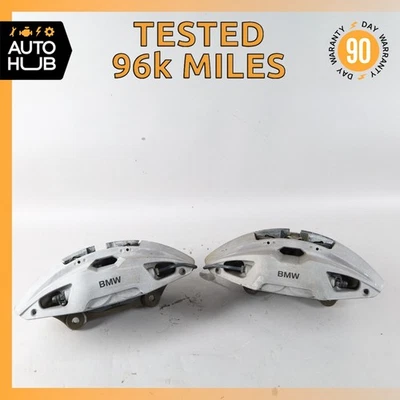 Juego de pinzas de freno delanteras izquierda y derecha BMW G12 740Li 840i 640i 540i 16-24 OEM 96k Foto 1 de 4