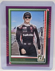2025 Panini Donruss Racing Corey Heim Purple Border Parallel /99 Tricon Garage - Picture 1 of 2