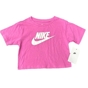 NIKE Athletic T-Shirts Toddler Girls, Size 3T Playful Pink Pullover Top NWT - Picture 1 of 4