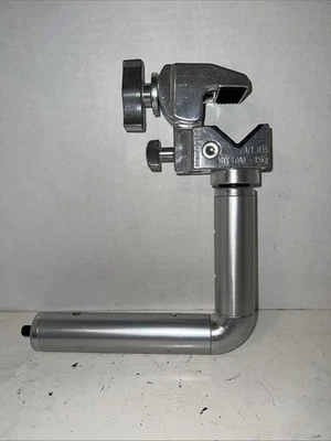 Abrazadera de tubo de aluminio Manfrotto Art 035 carga máxima 15 kg/33 lb italia brazo extraíble B Foto 1 de 3