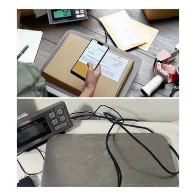 Tree LSS 200 Bench Shipping Scale – 200 lb × 0.05 lb, Stainless 14"×16" Platform - Image 1 of 4