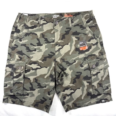 Pantalones Cortos Carga Urban Pipeline Para Hombre 38 Camuflados Papá Súper Flexibles Caminata Caza Peces Nuevos con Etiquetas Foto 1 de 4