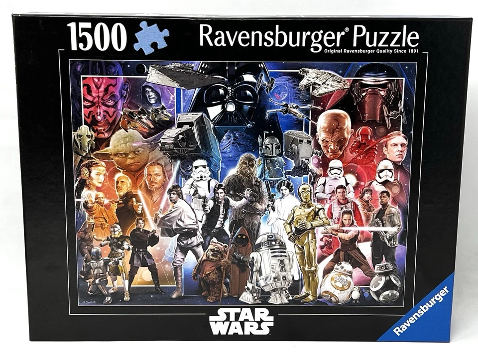 Star Wars 1500 Pieces Ravensburger Puzzle Premium Quality Jigsaw