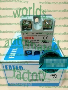 1PCS Fotek SSR-25VA-H SSR25VAH Solid State Module -New - Picture 1 of 1
