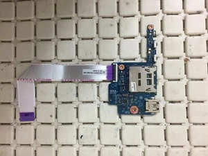 HP ENVY X360 15-W 15M6-W SCHEDA USB SD-CARD CON FLAT - Picture 1 of 1