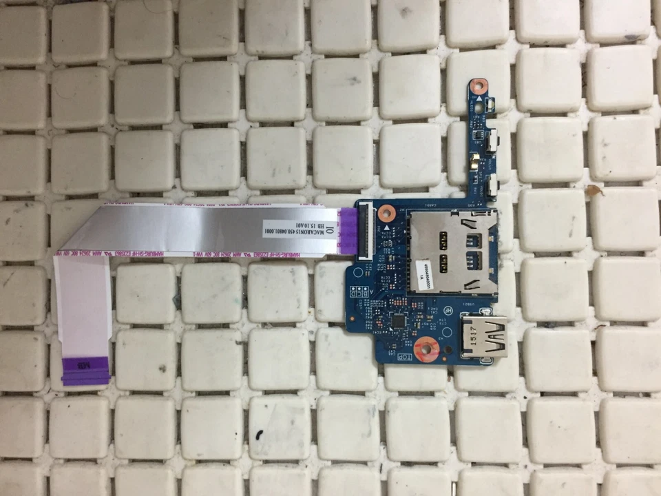 HP ENVY X360 15-W 15M6-W SCHEDA USB SD-CARD CON FLAT - Immagine 1 di 1