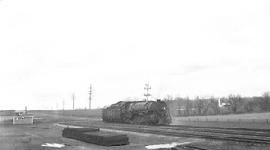 4DD051 NEG/RP 1940s50s CHICAGO & ILLINOIS MIDLAND RAILROAD 2-10-2 LOCO #753 - Picture 1 of 1