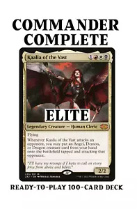 Kaalia of the Vast ELITE Angels Demons Dragons Magic MTG Custom Commander Deck - Picture 1 of 10
