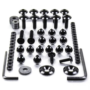 Kit visserie carenage en aluminium Daytona 955i 01-03 Noir - Afbeelding 1 van 1