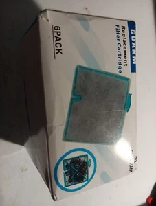 Cartucho de filtro de repuesto para pecera Aqueon tamaño mediano - paquete de 6 nuevo en caja B11 - Imagen 1 de 1