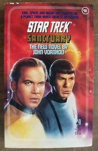STAR TREK - SANCTUARY by JOHN VORNHOLT - #61 - EXCELLENT USED - Picture 1 of 3