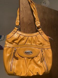 Rosetti Purse Shoulder Bag Gold Dark Yellow Summer Gently Used Smoke Free Clean