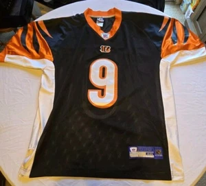 Carson Palmer #9 Cincinnati Bengals NFL Reebok Authentic Jersey Mens Size 48 - Picture 1 of 11
