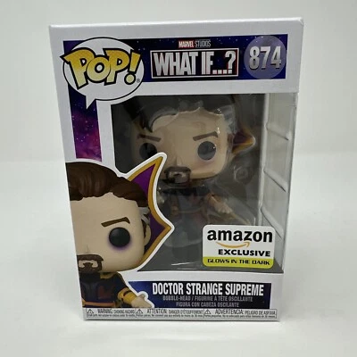 Funko POP! Что если... Doctor Strange Supreme Glow in the Dark 874 Amazon - Изображение 1 из 4