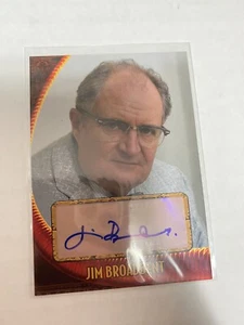 Jim Broadbent INDIANA JONES 2008 Autographed Topps Trading Card - Picture 1 of 2