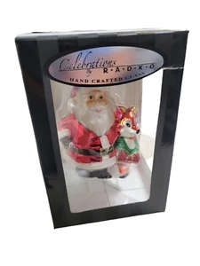 Christopher Radko Celebrations Santa Rentier Geschenke Weihnachtsschmuck 2013 - Bild 1 von 6