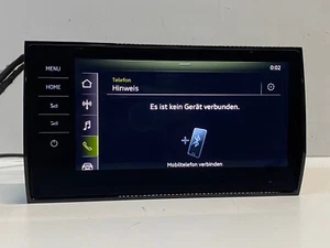 Skoda Karoq KamIQ Monitor Multimedia Screen Control Unit Touchscreen - Picture 1 of 5