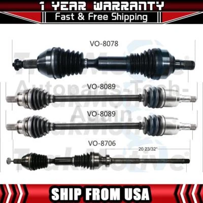 Eje delantero trasero TrakMotive 4 para Volvo XC60 2010-2012 Foto 1 de 4