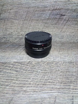 VINTAGE VIVITAR MC TELE CONVERTER 2x-24 for OLYMPUS OM MOUNT Good Condition  - Image 1 of 4