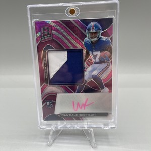 WAN’DALE ROBINSON 2022 PANINI PRIZM SPECTRA MAX IMPACT /25 2 COLOR #215 GIANTS