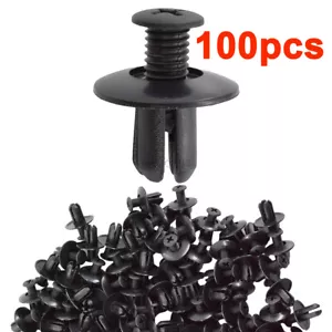 Set x 100 Bumper Fender Liner Screw Trim Retainer Clips 86590-28000 for Hyundai - Picture 1 of 6