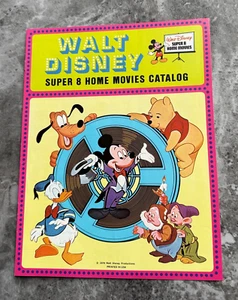 1974 Walt Disney Super 8 Home Movies Catalog MICKEY GOOFY ALICE ANIMATION VTG 7 - Picture 1 of 7