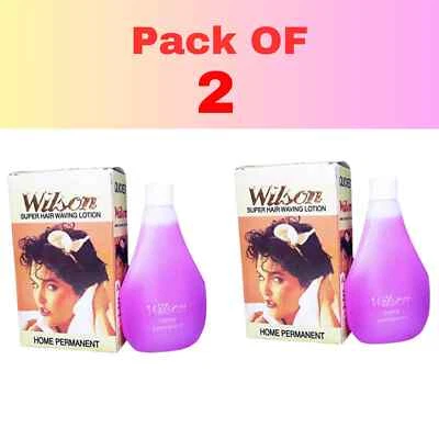 2 X Wilson Super Hair Waving Lotion 80ml - Home Permanent Hair Lotion  (80 ml) - Image 1 of 4