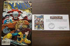 The Uncanny X-Men (1963) Annual #18 SIGNED by Hilary Barta with Notarized WOS - Picture 1 of 5