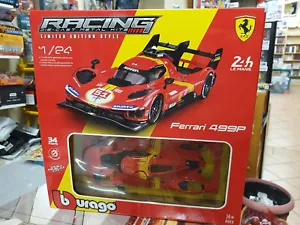 24H LE MANS FERRARI 499P 1:24 RACING DIE CAST METAL KIT - BURAGO MISB - Bild 1 von 1